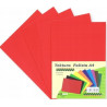 TEKTURA FALISTA A4 CZERWONA 5SZT