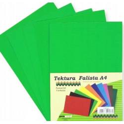 TEKTURA FALISTA A4 ZIELONA...