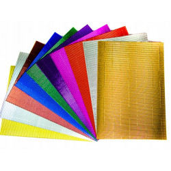 TEKTURA FALISTA A4 METALIC...