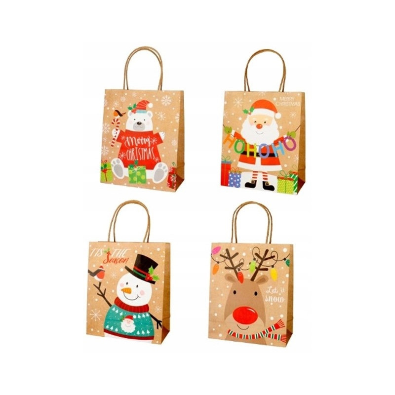 TORBA PREZENT 21X25 KRAFT BALWAN