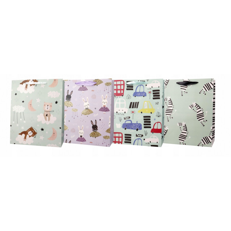 TORBA PREZENTOWA 31X42 AUTA