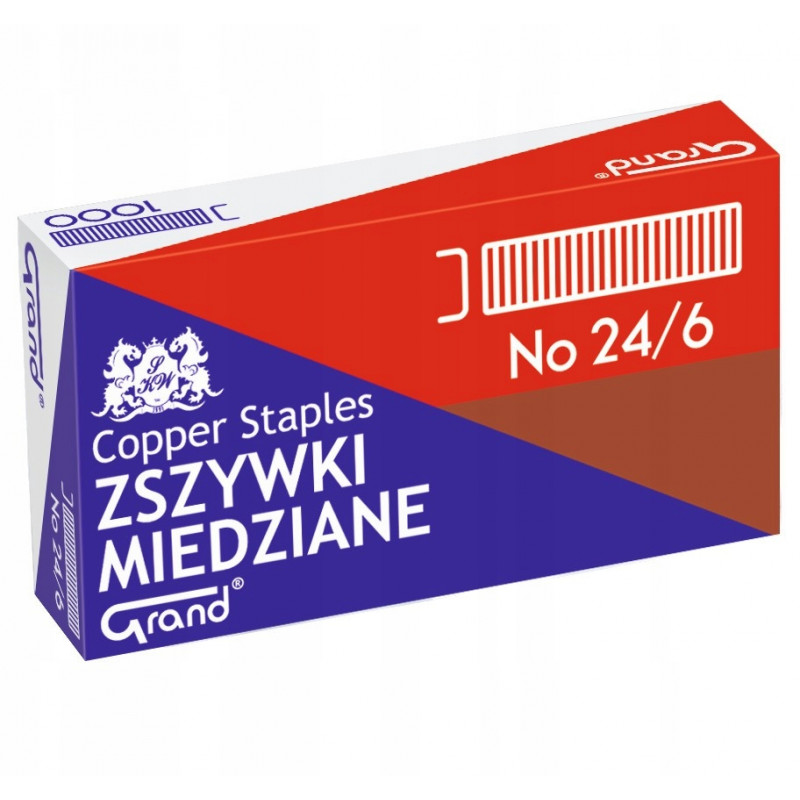 ZSZYWKI MIEDZIANE 24/6 GRAND