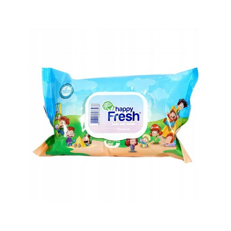 CHUSTECZKI NAW. 72SZT HAPPY FRESH