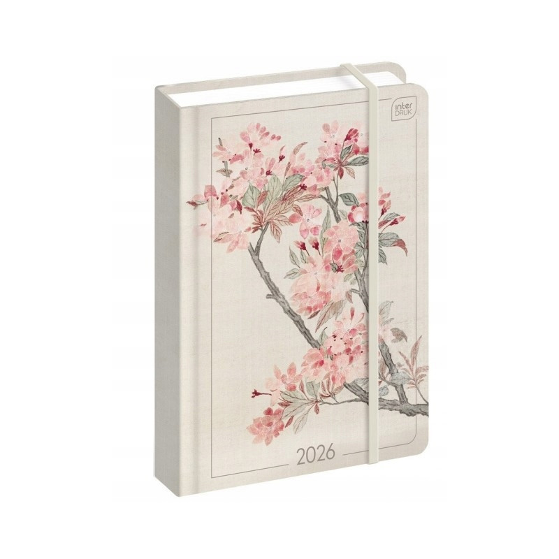 KALENDARZ KSIAZKOWY A5 DZ/STR CHERRY INTERDRUK