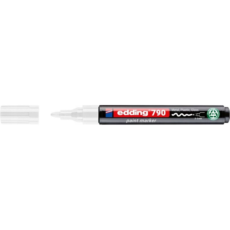MARKER OLEJOWY 2-3MM BIALY EDDING