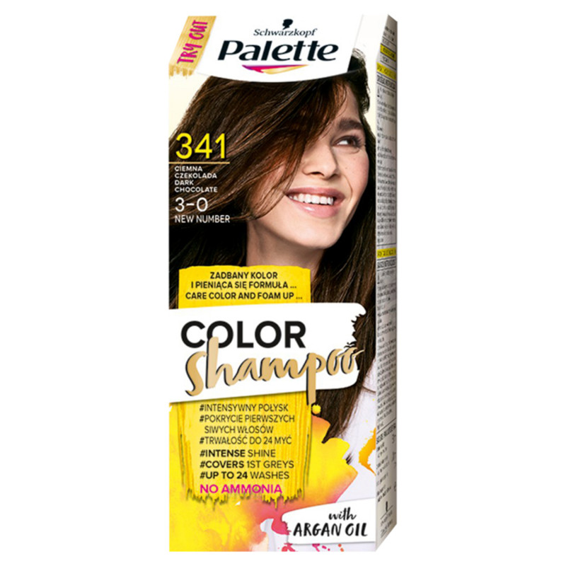 SZAMPON PALETTE CIEMNA CZEKOLADA