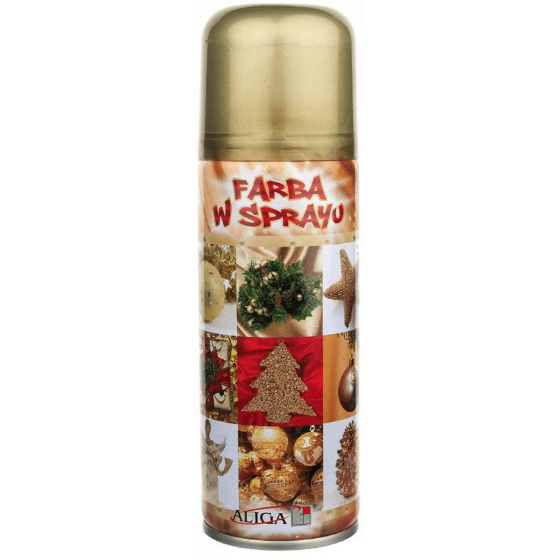 FARBA W SPRAY 250ML ZŁOTA