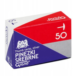PINEZKI SREBRNE 50 SZT