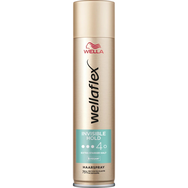 Wella Wellaflex Invisible Hold 4 – lakier do włosów, 250 ml