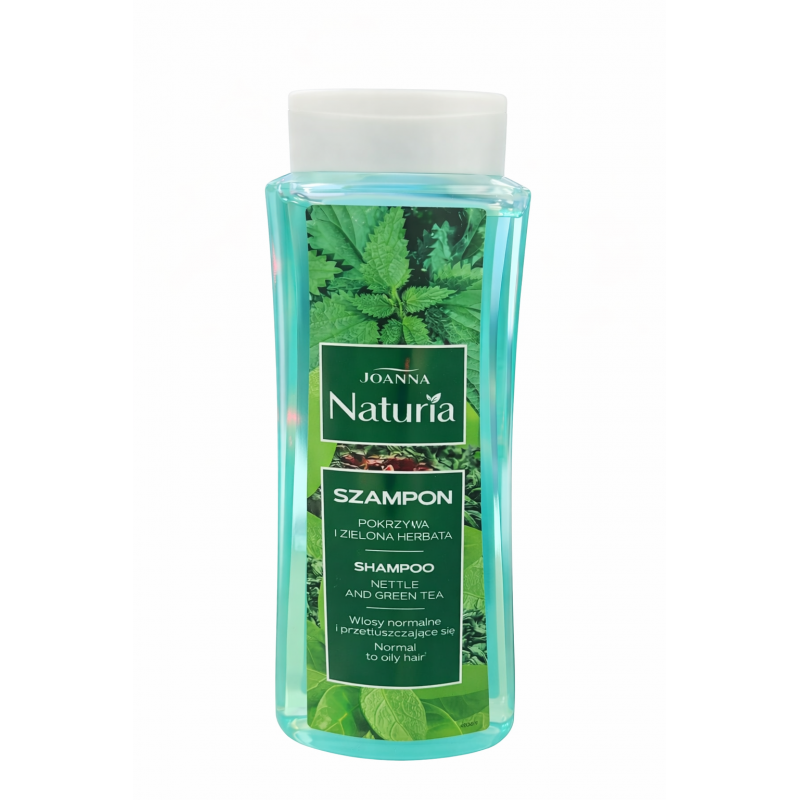 Szampon do Włosów Normalnych i Przetłuszczających się JOANNA - Pokrzywa i Zielona Herbata - 500 ml