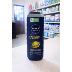 ŻEL POD PRYSZNIC NIVEA MEN POWER FRESH - 500ML