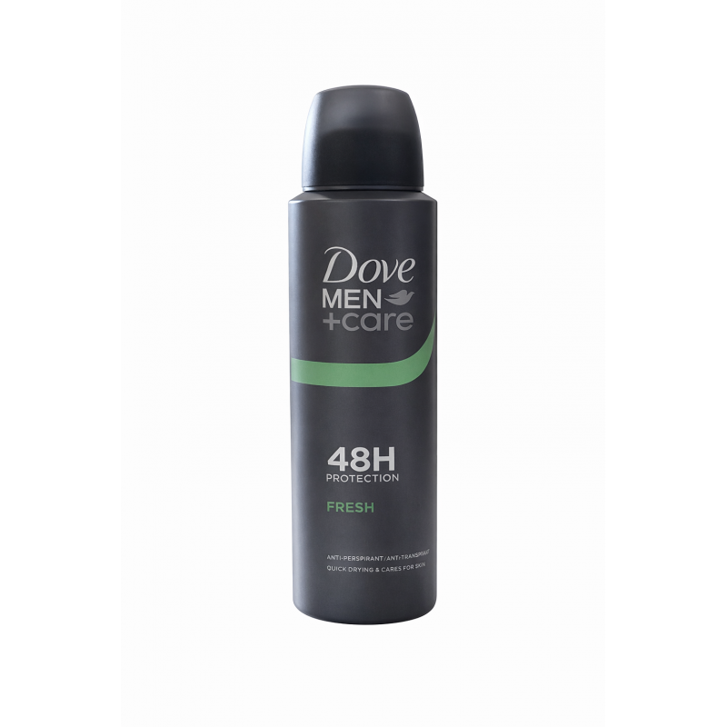 DEO SPRAY Dove Men+Care Fresh 48H - Antyperspirant w sprayu dla mężczyzn - 150ml