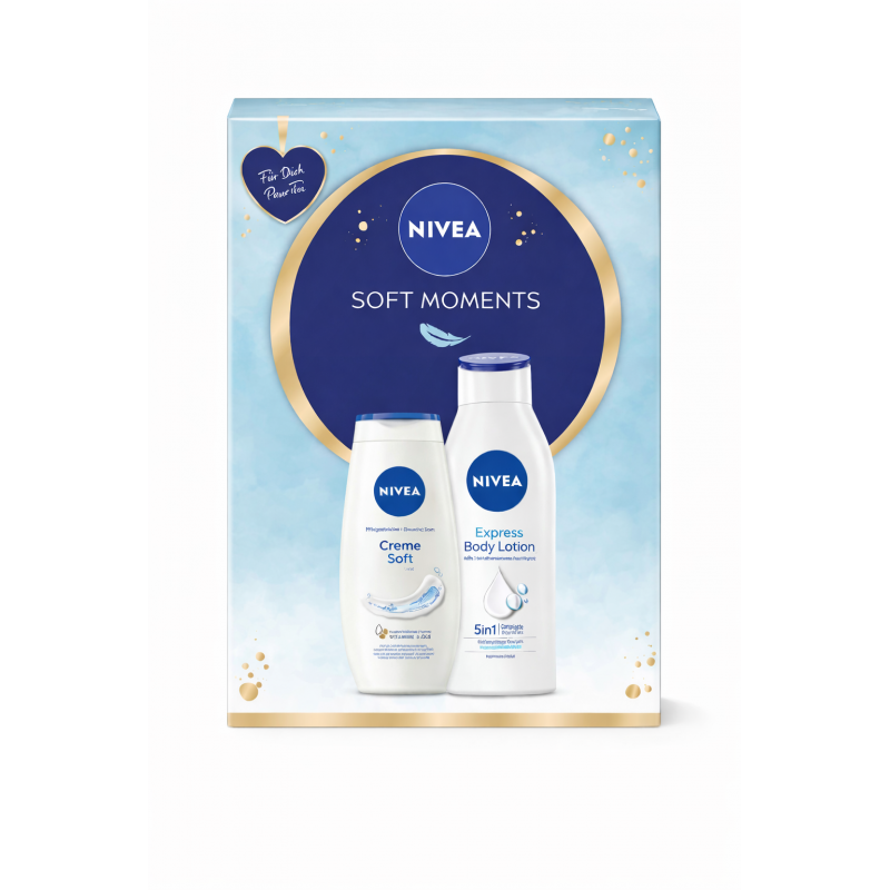 NIVEA Soft Moments – Damski zestaw pielęgnacyjny