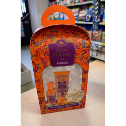 ZESTAW PREZENTOWY  Tesori d’Oriente - MYJKA KĄPIELOWA + ŻEL 250ML + PERFUMY 100ML