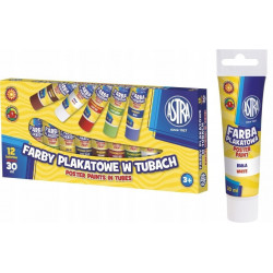 FARBY PLAKAT MIX 12 30ML ASTRA