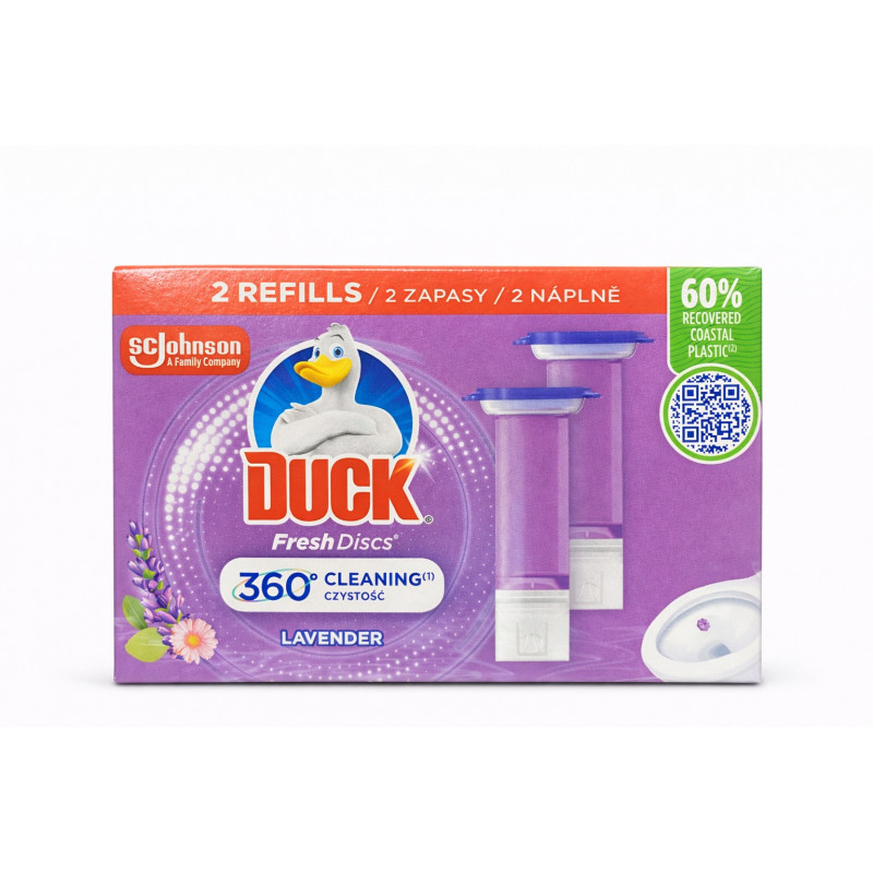 WC DUCK ZAPAS KRAZEK LAVENDA 2X36ML
