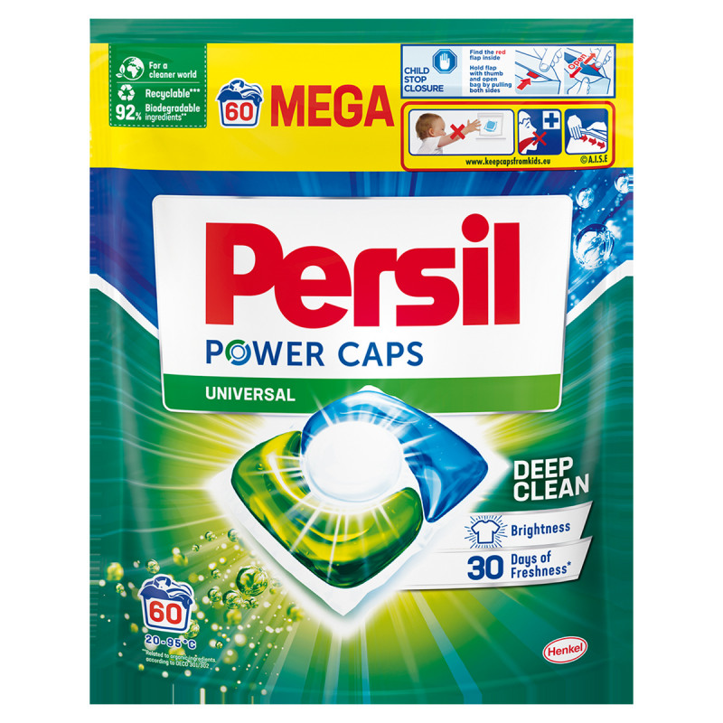 KAPSUŁKI PERSIL POWER CAPS 60SZT UNIWERSAL