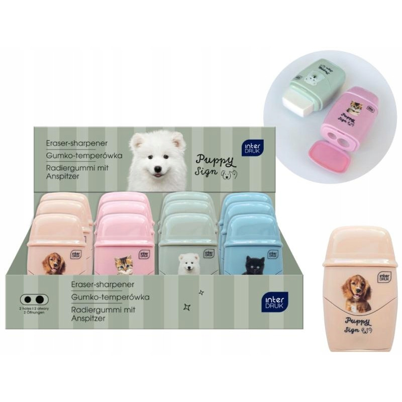 GUMKA DOMAZANIA Z TEMPER.PUPPY SIGN INTERDRUK