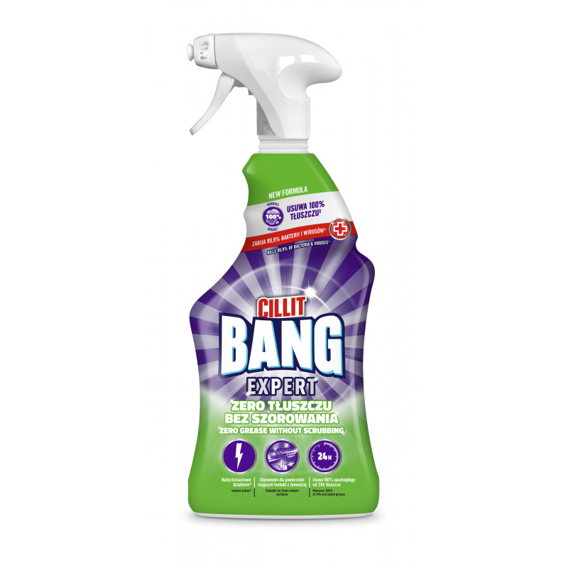 PŁYN CILIT BANG 750ML TLUSZCZ