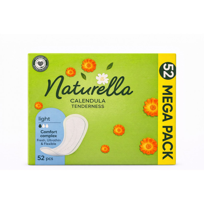 Wkładki higieniczne NATURELLA Light Calendula Tenderness 52SZT