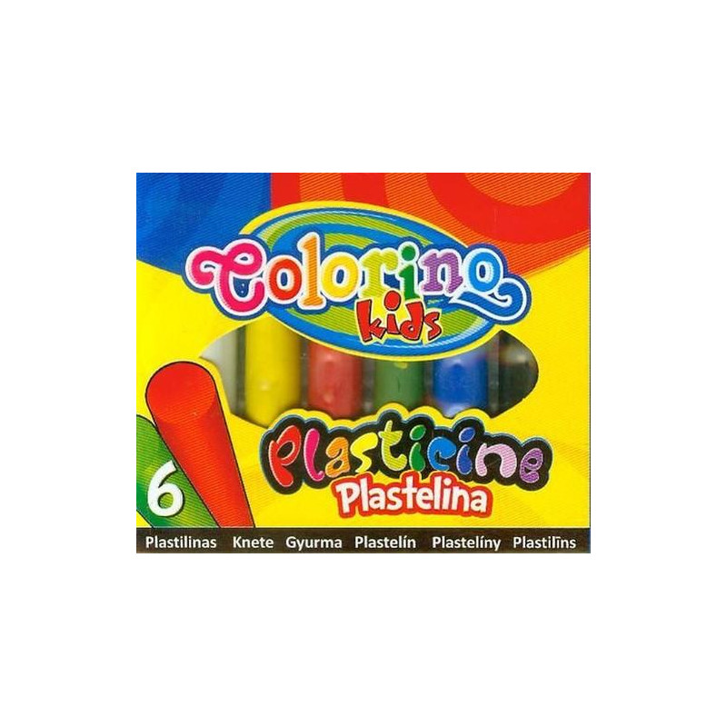 PLASTELINA 6KOL COLORINO