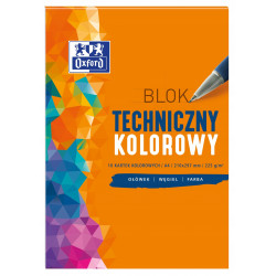 BLOK TECHNICZNY A4/10 KOLOR...