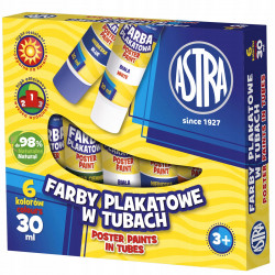 FARBY PLAKATOWE 6 KOL 30ML...