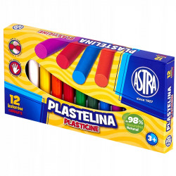 PLASTELINA 12KOL ASTRA