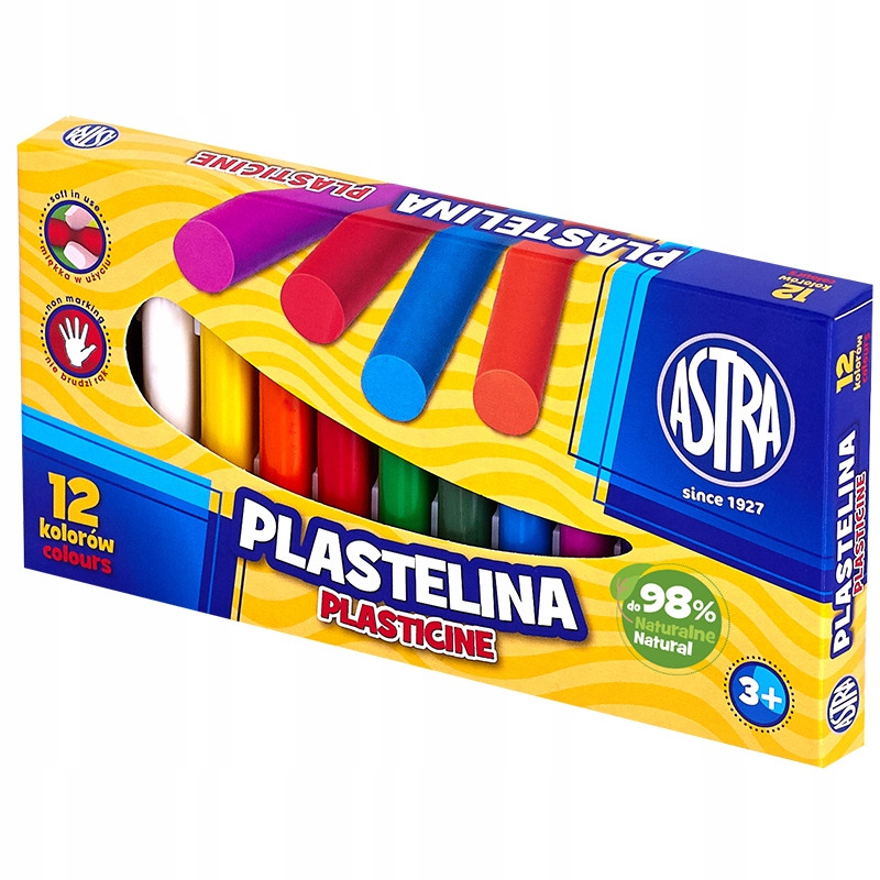 PLASTELINA 12KOL ASTRA