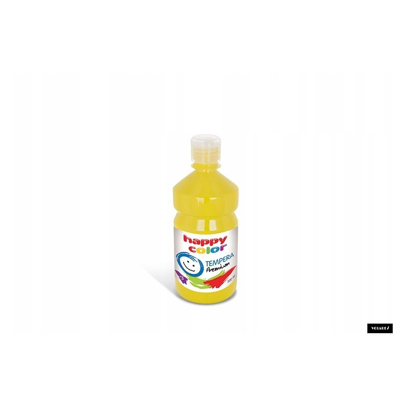 FARBA TEMPERA 500ML ZOŁTA HAPPY COLOR