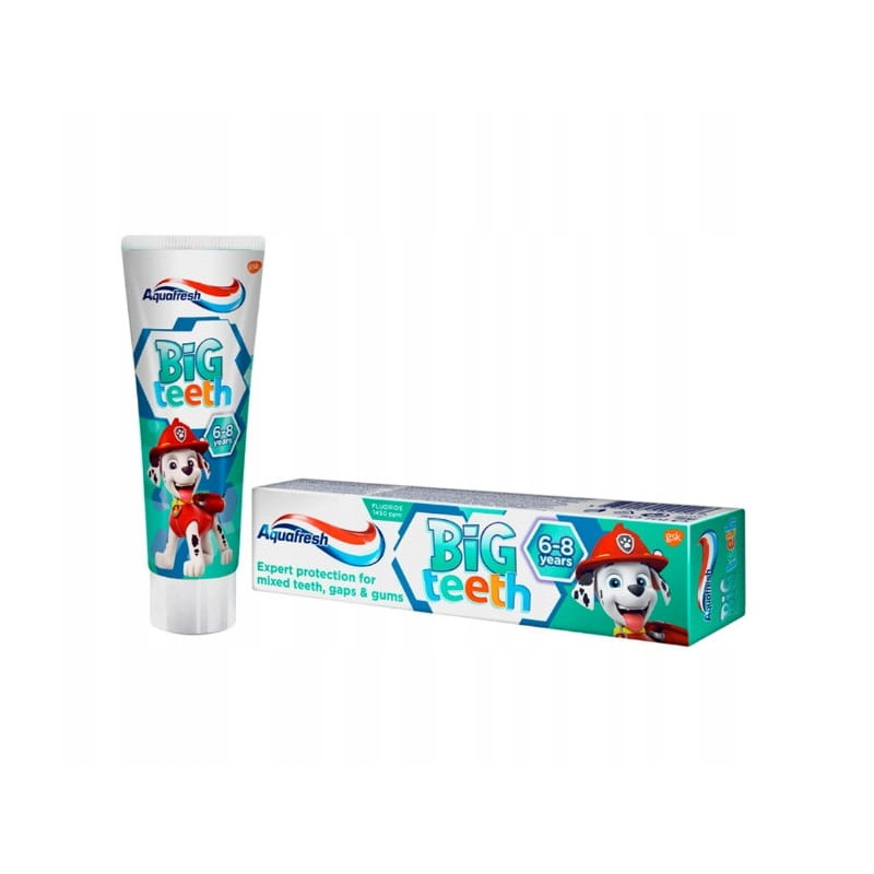 PASTA DO ZEBOW AQUAFRESH 75ML KIDS JUNIOR 6-8 LAT