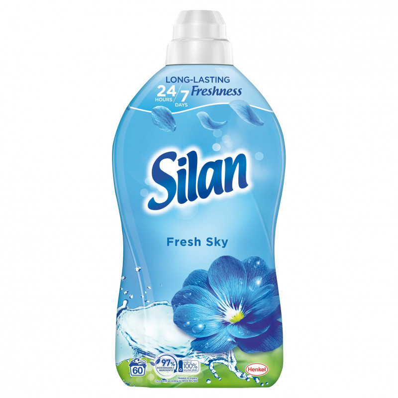 PŁYN DO PŁUKANIA SILAN 1,32L FRESH SKY NIEBIESKI