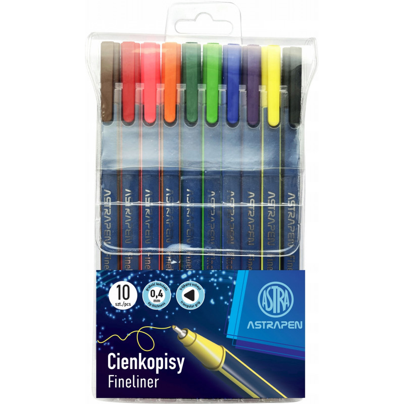 CIENKOPISY ASTRA MIX KOL 10