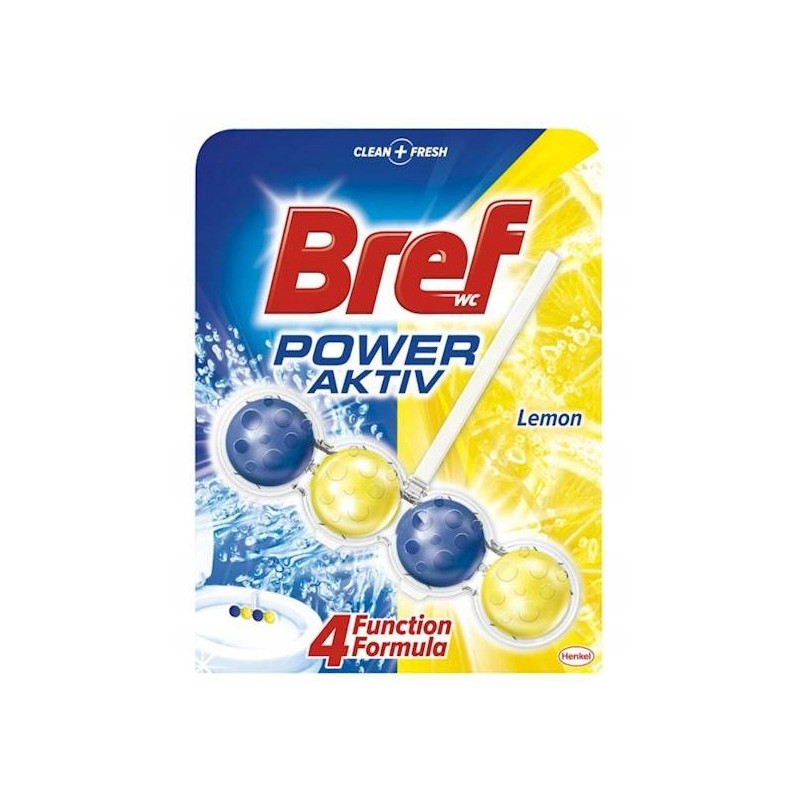 WC ZAWIESZKA BREF 50G LEMON