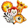 BALON DEK. 12 GO SAFARII 5SZT