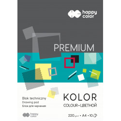 BLOK TECHNICZNY A4/10 KOLOR...