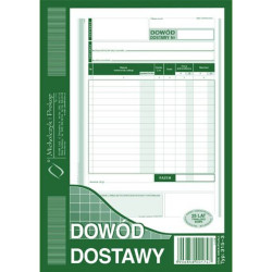 DRUK DOWÓD DOSTAWY