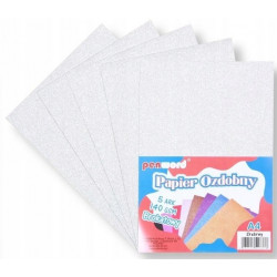 PAPIER OZDOBNY A4 BROKAT...