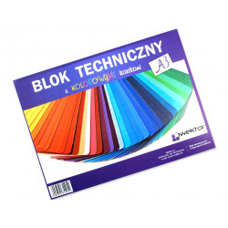 BLOK TECHNICZNY A4 10KOLOR...