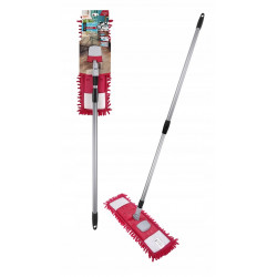 MOP PŁASKI CHENILLE JASNOSZARY