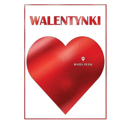 KARNET WALENTYNKOWY B6...