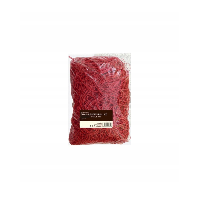 GUMKI RECEPTURKI ŚREDNIE 60MM 1KG