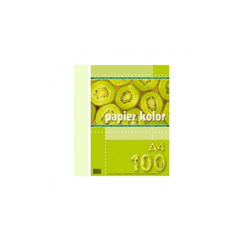 PAPIER KSERO A4/80G SELEDYN KRESKA 100SZT