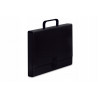 TECZKA Z RACZKA A4/4CM CZARNA CLASSIC