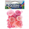 GUZIKI 40G RÓZOWE BREWIS