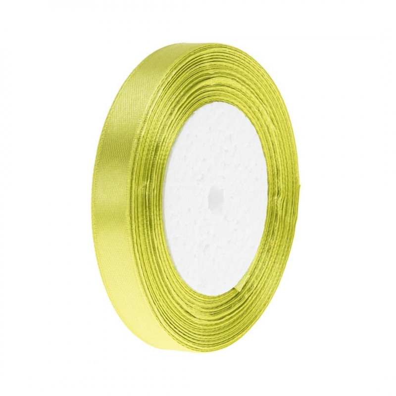 WSTĄZKA SATYNA 12MM X32M PISTACJA