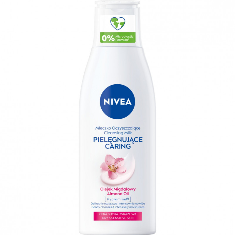 MLECZKO  OCZYSZCZAJACE CERA SUCHA I WRAZLIWA 200ML NIVEA