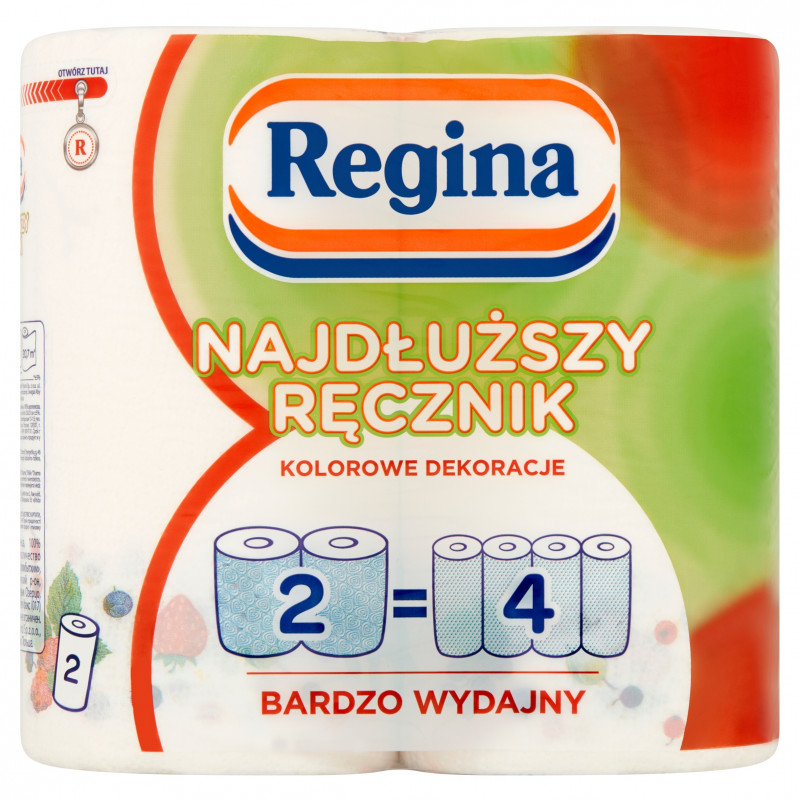 RĘCZNIK REGINA XXL Z NADRUKIEM 2SZT