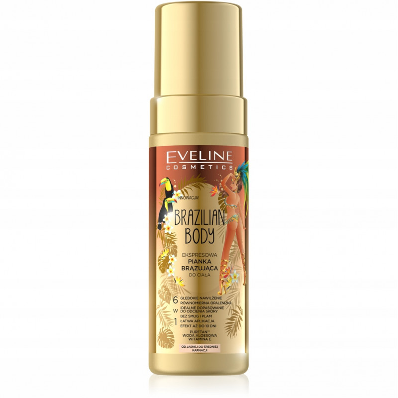 PIANKA DO CIAŁA BRĄZUJACA EVELINE 150ML