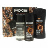 ZESTAW AXE DARK DEO 150ML + ZEL POD PRYSZNIC 250ML + WODA PO GOLENIU 100ML